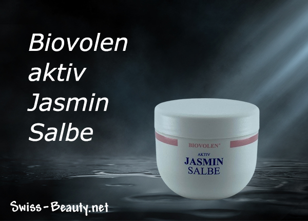Biovolen Jasmin Salbe Augencreme gegen Augenringe und Schlupflider mit natürlichem Jasminextrakt