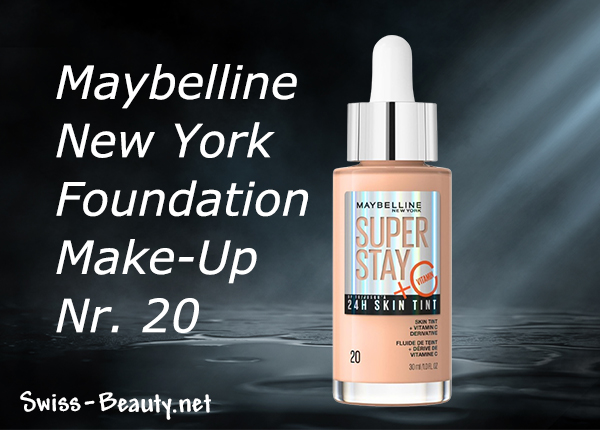 Maybelline Super Stay Skin Tint Nr 20 Foundation fuer strahlenden Teint und langanhaltendes Make-up