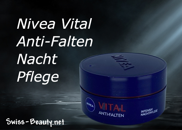 NIVEA VITAL Anti-Falten Intensiv Nachtpflege Creme für reife Haut zur Regeneration über Nacht