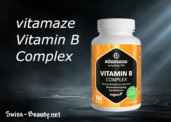 Vitamaze Vitamin B-Complex hochdosiert vegan für Energie
